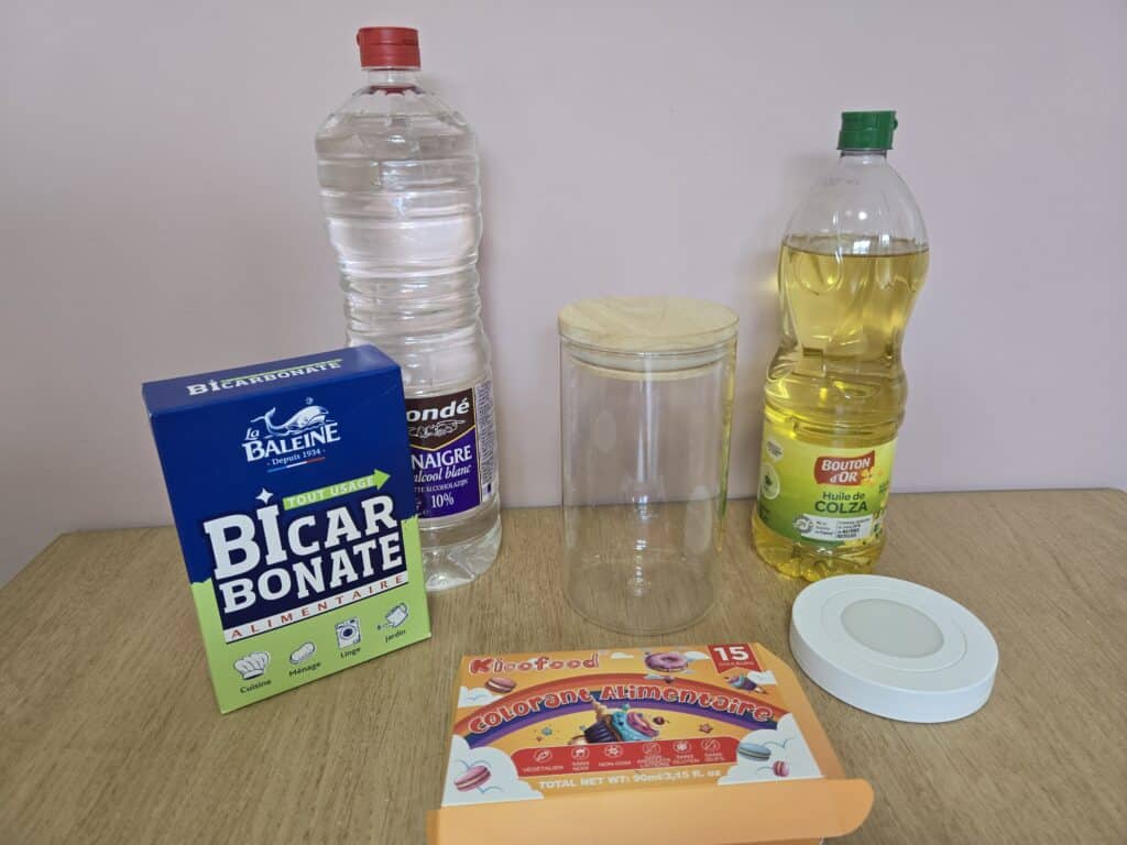 Lampe à lave maison : expérience scientifique pour enfant 7